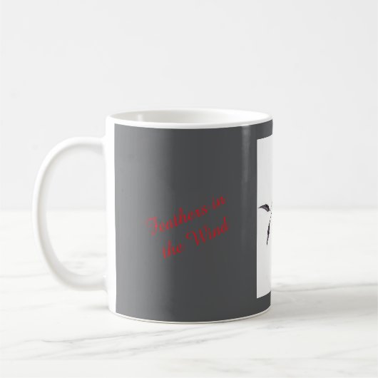 Feathers in the Wind Mug Kaffeetasse (Links)