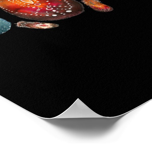 Feathers Indian Native Pride Indigenous Poster (Ecke)