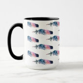 "Feathers"-Kaffee Tasse (Links)