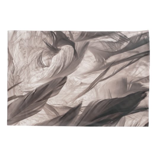 Feathers Kissenbezug (Rückseite)