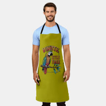 Feathers: Klassischer Papagei auf Zweig