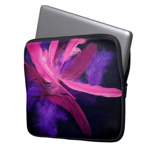 Feathers Laptop Sleeve (Vorderseite Links)