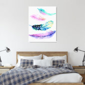 Feathers Leinwanddruck (Insitu (Schlafzimmer))