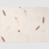 Feathers Luxury Popular Boho Collection Seidenpapier (Vorderseite)