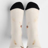 Feathers Luxury Popular Boho Collection Socken (Oben)