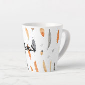 Feathers Luxury Trendy Boho Collection Milchtasse (Rechte Ecke)