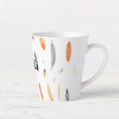 Feathers Luxury Trendy Boho Collection Milchtasse (Rechts)