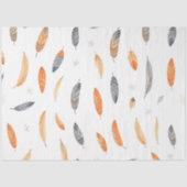 Feathers Luxury Trendy Boho Collection Seidenpapier (Vorderseite)