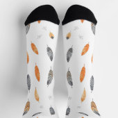 Feathers Luxury Trendy Boho Collection Socken (Oben)