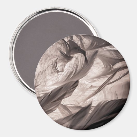 Feathers Magnet (Vorderseite/Rückseite)