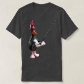 Feathers Mcgraw Remote Kontrolle Funny T-Shirt (Design vorne)
