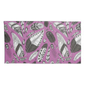 Feathers-Muster Kissenbezug (Rückseite-Rechts)