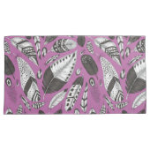 Feathers-Muster Kissenbezug (Vorderseite-Rechts)