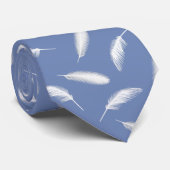 Feathers-Muster Krawatte (Gerollt)