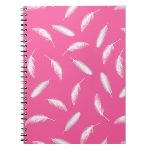 Feathers-Muster Notizblock