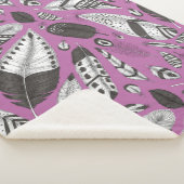 Feathers-Muster Sherpadecke (3/4)