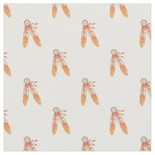 Feathers-Muster Stoff (Nahaufnahme)