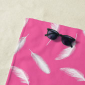 Feathers-Muster Strandtuch (Beispiel)