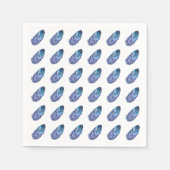 Feathers Napkins - Ihre Farben Serviette (Vorderseite)