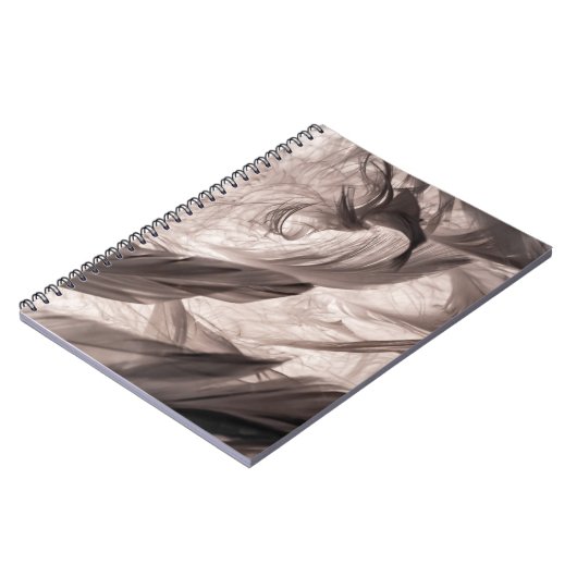 Feathers Notizblock (Linke Seite)