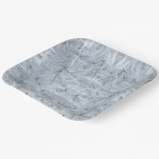 Feathers Pappteller (Gewinkelt)