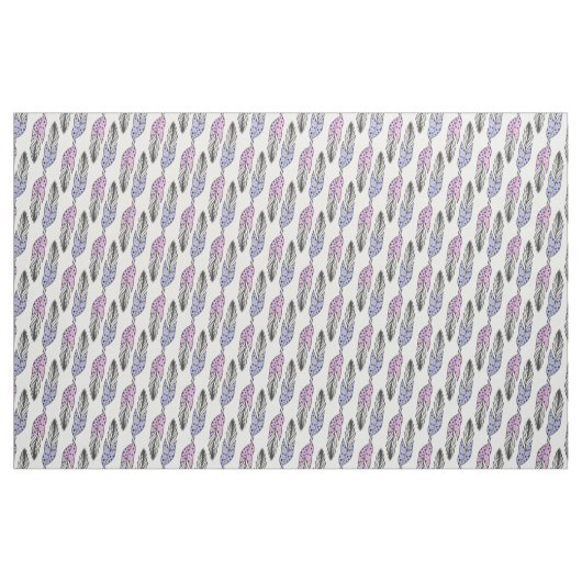 Feathers Pattern Gewebe Stoff (Fat Quarter (45,7 x 55,9 cm))
