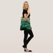 Feathers Peacock Feathers Tasche (Am Model)