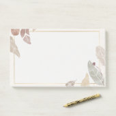 Feathers Post-it Klebezettel (Auf Schreibtisch)