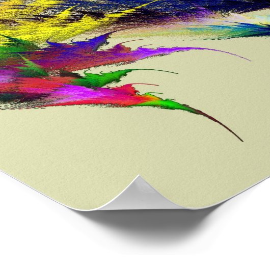 Feathers Poster (Ecke)