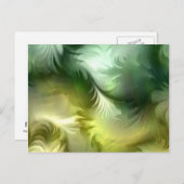 Feathers Postkarte (Vorne/Hinten)