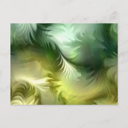 Feathers Postkarte (Vorderseite)