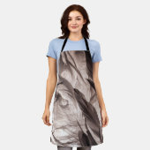 Feathers Schürze (Getragen)