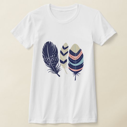Feathers T - Shirt für sie (Ablage )