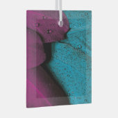 FEATHERS WET ORNAMENT AUS GLAS (Vorderseite Rechts)