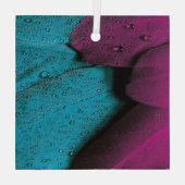 FEATHERS WET ORNAMENT AUS GLAS (Rückseite)