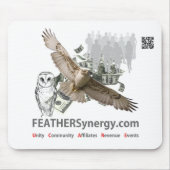 FEATHERSynergy - Maus-Pad Mousepad (Vorne)