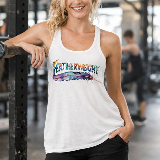 Featherweight Feather - MMA Boxing - Fitness Gym Tank Top