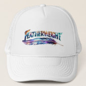 Featherweight Feather - MMA Boxing - Fitness Gym Truckerkappe (Vorderseite)