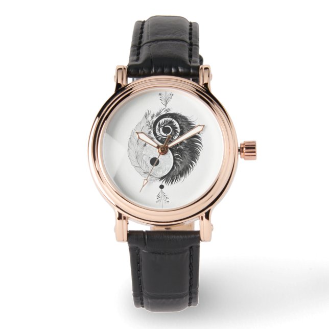 Feathery Armbanduhr (Vorderseite)