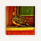 Feathery Dove Notizblock (Vorderseite)