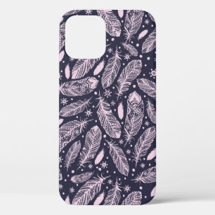 Feathery Fantasy: Romantische Musterkreation Case-Mate iPhone Hülle