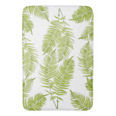 Feathery Fern auf der Bath Mat Badematte (Vorderseite Vertikal)