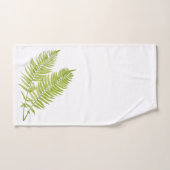 Feathery Fern auf einem Badetuch-Set Badhandtuch Set (Handtuch)