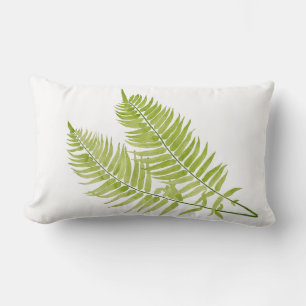 Feathery Fern auf einem Lumbarkissen Lendenkissen