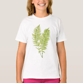 Feathery Fern auf einem T - Shirt