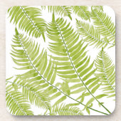Feathery Fern auf einem Untersetzer-Set Getränkeuntersetzer (Vorderseite)