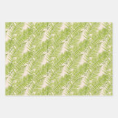 Feathery Fern auf einem Wrapping Paper-Set Geschenkpapier Set (Vorderseite 2)