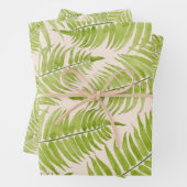 Feathery Fern auf einem Wrapping Paper-Set Geschenkpapier Set (Beispiel)