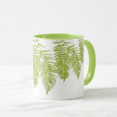 Feathery Fern auf einer Combo-Tasse Tasse (VorderseiteRechts)