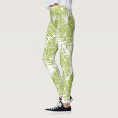 Feathery Fern auf Leggings (Links)